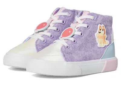 Ground Up Kids' Bluey High Top (toddler) Girls Shoes Purple : 5 Toddler M, Canvas