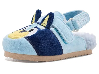 Ground Up Kids' Bluey Sherpa Sandals (toddler) Boys Shoes Blue: 5 Toddler M, Synthetic