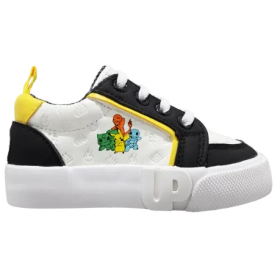 Ground Up Kids' Boys   Pokemon Lace Low Top In White/multi