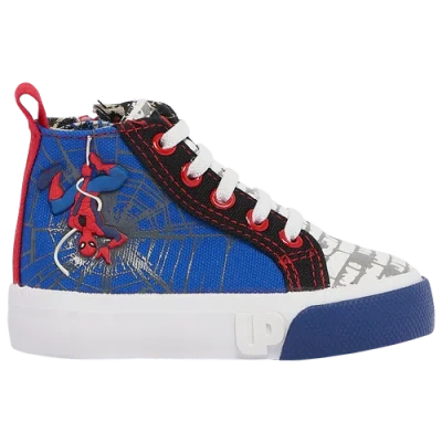 Ground Up Kids' Boys   Spiderman High Top In Blue/red/black