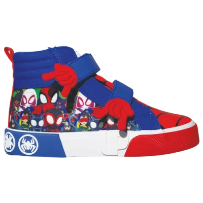 Ground Up Kids' Boys Preschool   Spidey Amazing Friends High Top In Blue/red/multi