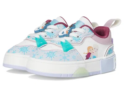 Ground Up Kids' Frozen Court Sneakers (toddler) Girl's Shoes Blue : 7 Toddler M, Synthetic