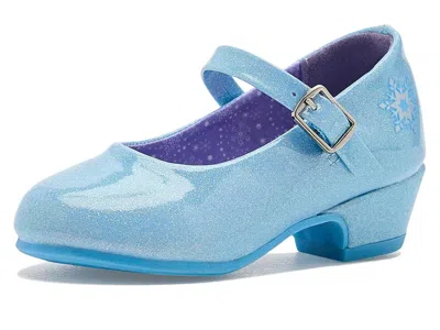Ground Up Frozen Elsa And Anna Play Heels (toddler/little Kid) Girls Shoes Purple: 10 Toddler M, Synthetic In Blue