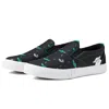 Ground Up Grogu Sneakers Black All Over Print Slip On Casual Shoes Gal81 In Black