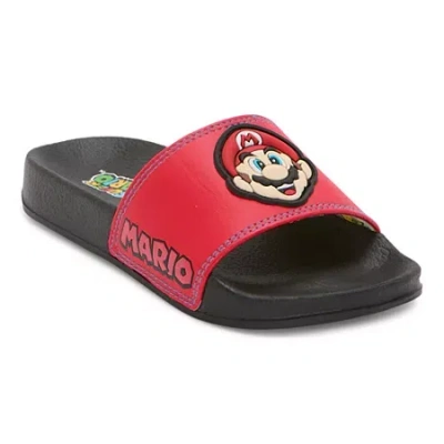 Ground Up Mario Slide Boys Round Slip-on Shoe In Multi
