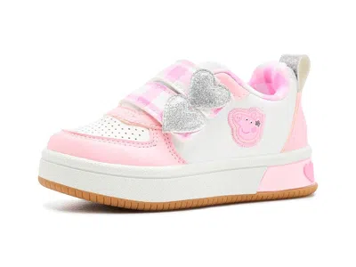 Ground Up Kids' Peppa Pig Low Top (toddler) Girl's Shoes Pink : 8 Toddler M, Suede