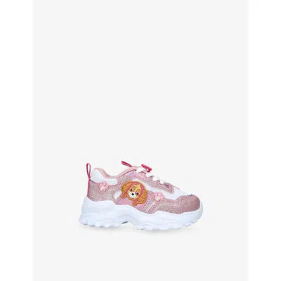 Ground Up Kids' Paw Patrol Court Woven Traine In Pink