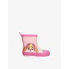 Ground Up Pink Kids' Paw Patrol Skye Rubber Wellington Boots Eur 25 /7.5 Uk In Pink