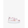 Ground Up Peppa Pig Satin Sneakers In Pink