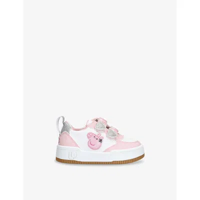 Ground Up Kids' Peppa Pig Leather Low-top Traine