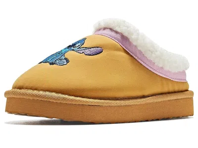 Ground Up Stitch Cozy Slipper Girls Shoes Brown: 1 Little Kid M, Synthetic In Multi
