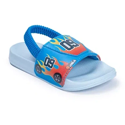 Ground Up Babies' Toddler Boys Slide Sandals In Blue