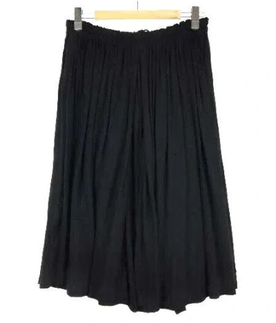 Pre-owned Ground Y Wide Pants Great Wide Pants Skirt In Black