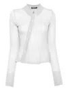 Ground Zero Button-up Cardigan In Grey