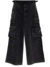 Ground Zero Cargo Jeans In Schwarz