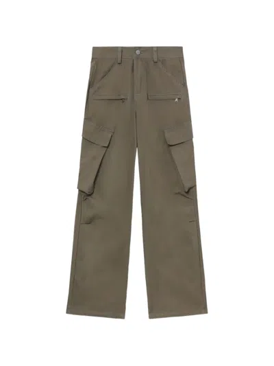 Ground Zero Cargo-pocket Trousers In Green