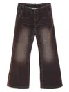 Ground Zero Cotton Flared Trousers In Brown