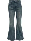 Ground Zero Flared Jeans In 蓝色