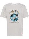 Ground Zero Graphic-print Cotton T-shirt In Grey