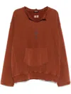 Ground Zero Graphic-print Sweatshirt In Rot