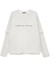 Ground Zero T-shirt Mit Grafischem Print In Grau