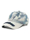 Ground Zero Logo Patch Cap In 蓝色