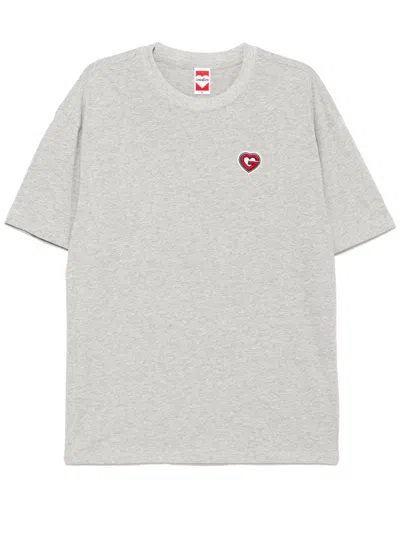 Ground Zero Logo-patcht-shirt In Grey