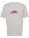 Ground Zero Logo-print Cotton T-shirt In 灰色