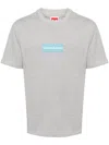Ground Zero Logo-print Cotton T-shirt In 灰色