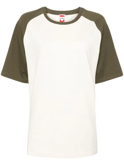 Ground Zero Logo-print Cotton T-shirt In 中性色