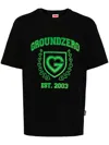 Ground Zero Logo-print Cotton T-shirt In Black