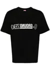 Ground Zero Logo-print Cotton T-shirt In Black