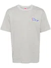 Ground Zero Logo-print Cotton T-shirt In Grey