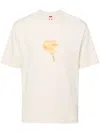 Ground Zero Logo-print Cotton T-shirt In Neutrals