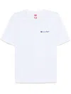 Ground Zero Logo Print Cotton T-shirt In White