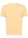 Ground Zero Logo-print Cotton T-shirt In Yellow
