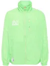 Ground Zero Logo-print Lightweight Jacket In Green