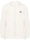 Ground Zero Logo-print Lightweight Jacket In Neutrals