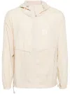 Ground Zero Logo-print Lightweight Jacket In Neutrals