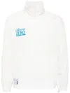 Ground Zero Logo-print Lightweight Jacket In White