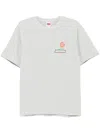 Ground Zero Logo Print T-shirt In Grey