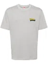 Ground Zero Slogan-print Cotton T-shirt In Grey