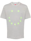 Ground Zero Star-print Cotton T-shirt In Grey