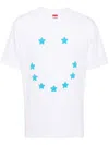 Ground Zero Star-print Cotton T-shirt In White
