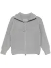 Ground Zero Cardigan Mit Reissverschluss In Grau
