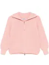 Ground Zero Cardigan Mit Reissverschluss In Rosa