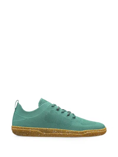 Groundies Active Knit-mesh Sneakers In Metallic