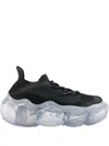 Grounds 70mm Moopie Bubble-sole Sneakers In Black
