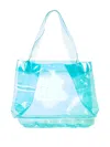 Grounds Clear Tote Bag In Blue