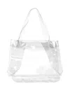 Grounds Clear Tote Bag In White